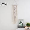 Fringed Edge Tapestry Boho Evil Eye Tapestry Cotton Rope Braided Wall Hanging