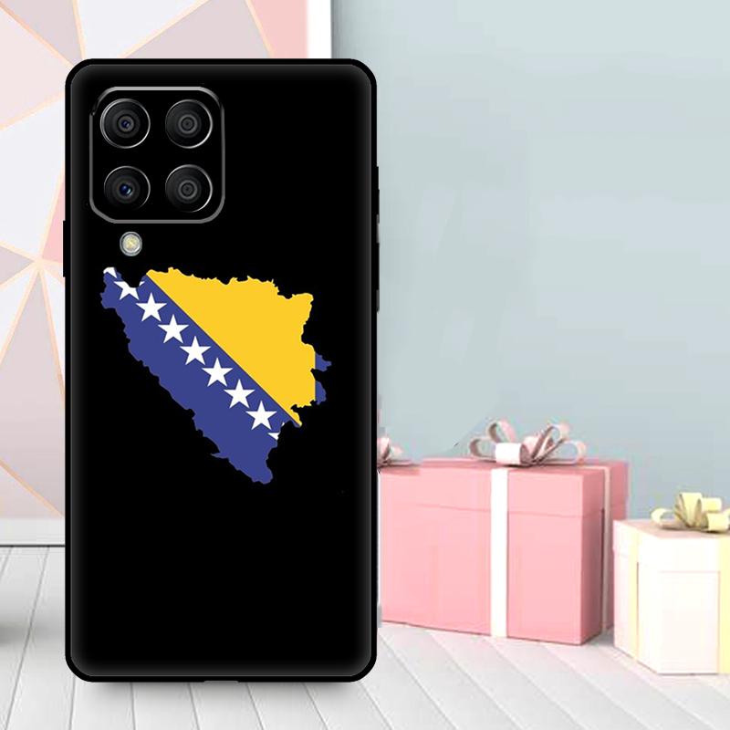 Bosnia Flag Case For Samsung Galaxy M36 M12 M52 M06 M16 M56 M33 M15 M55 M31 M13 M14 M53 M32 M35 M34 M54
