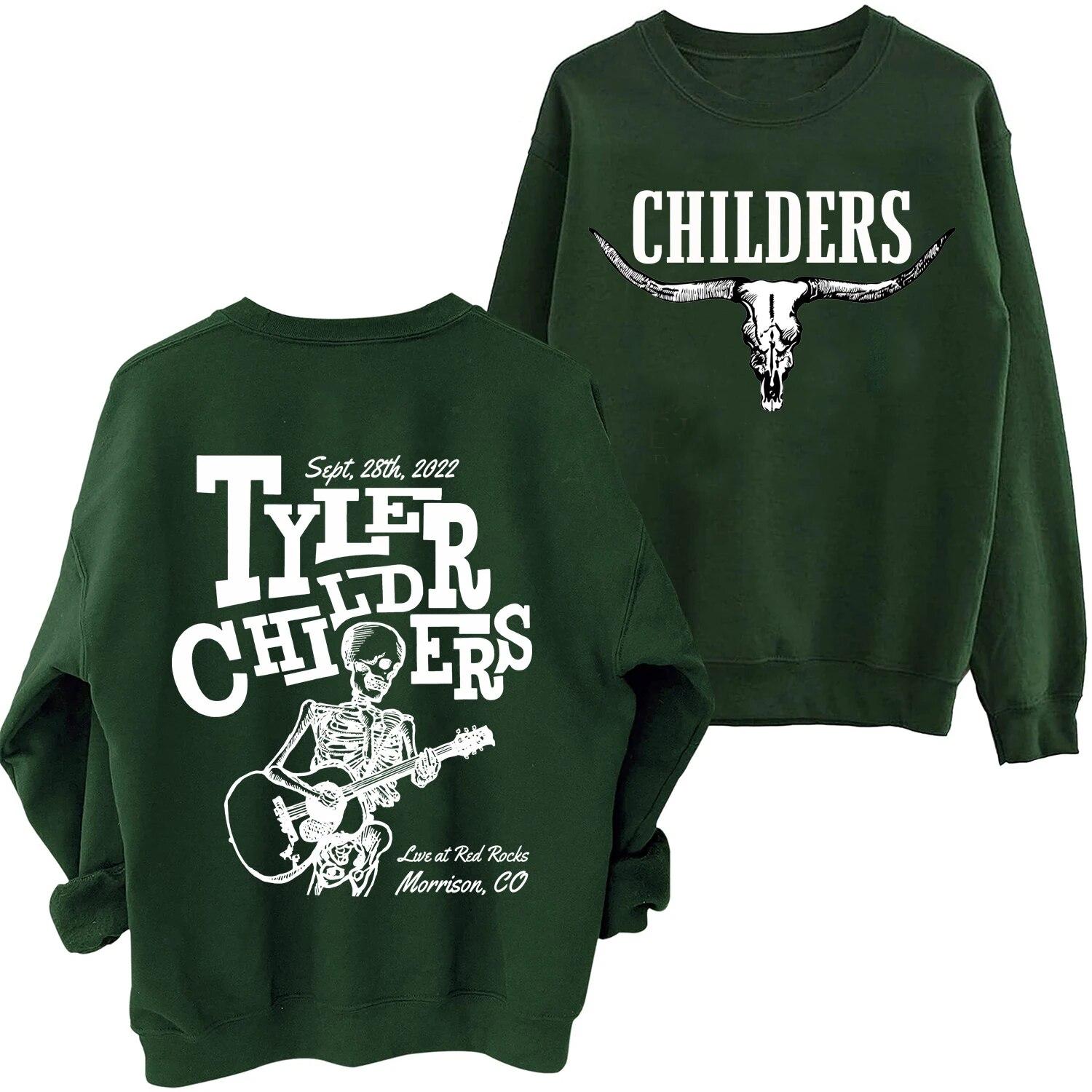 Толстовка Тайлер Чайлдерс, женская унисекс, Harajuku, негабаритная толстовка с капюшоном в стиле вестерн кантри, подарок для фанатов, унисекс L