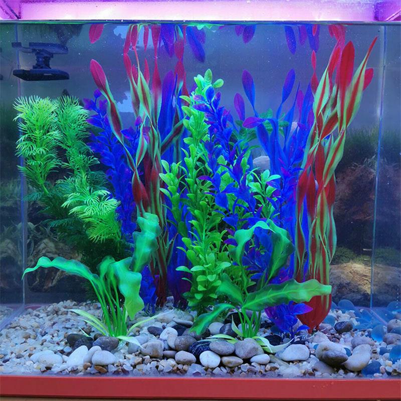 9 Stck x Knstliche Wasserpflanzen Gro Aquarium Gras Pflanze Kunststoff  Aquarium Dekoration gnstig kaufen  Preis, kostenloser Versand, echte  Bewertungen mit Fotos  Joom