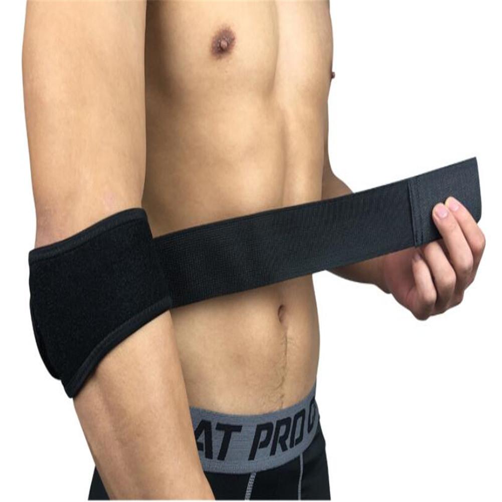Unisex Elbow Protector Armguard Joint Pressure Winding Adjustable Elbow Pad for Cycling Fishing etc