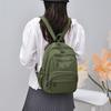 Zaino Compatto con Tasche Multiple con Zip e Tasca Laterale in Rete