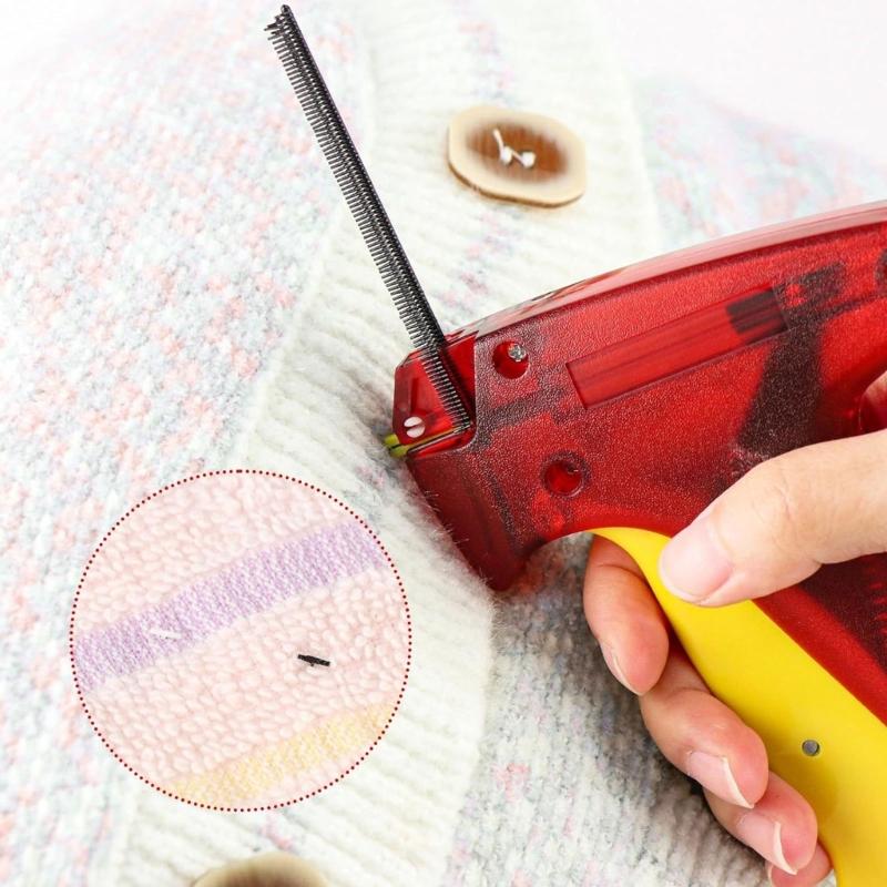 Tagging Maker for Clothing, Retail Price Label Attacher Maker with 1000pcs Barbs Fasteners for Clothing Store Warehouse