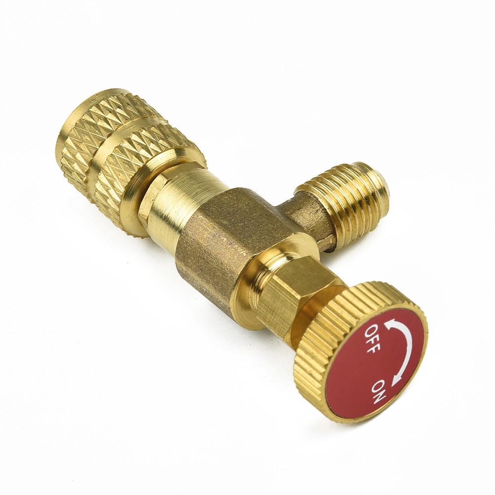 Flow Control Valve Air Conditioning Charging Copper Alloy