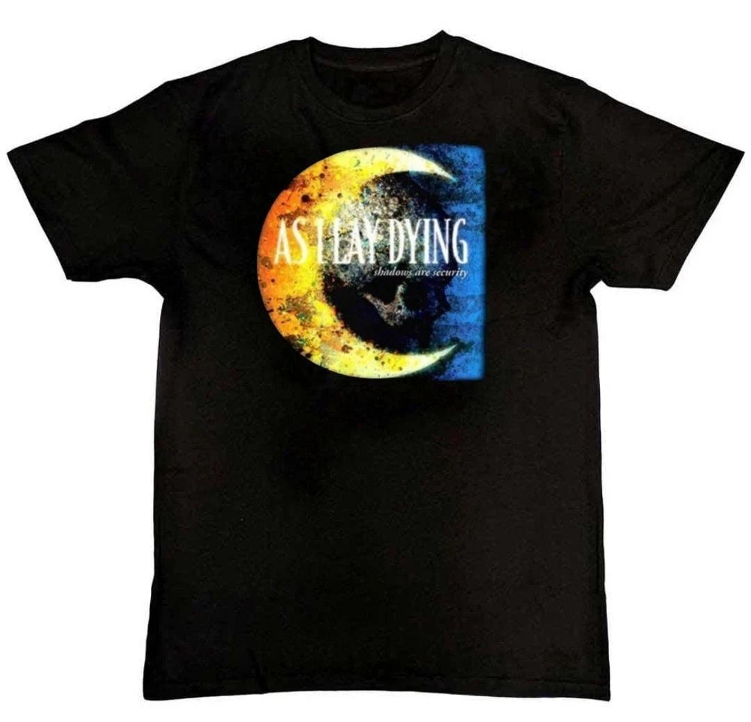 

AS I LAY DYING Band Shadows Are Security Unisex Mens T-Shirt XL