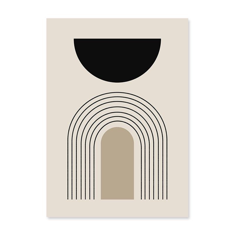 Boho Matisse Poster Beige Black Abstract Line Art Canvas Paintings Wall Print Pictures Bedroom Living Room Interior Home Decor