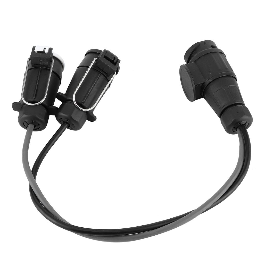 Anhängerstecker 13 auf 7 Pin N & S Konvertierungsadapter Wohnwagensteckdose