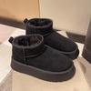 Thick-soled non-slip snow boots 22 years old new winter warm bread shoes piled and thickened cotton shoes
