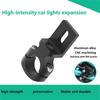 2PCS Universal Handlebar Holder 22Mm Motorcycle Headlight Bracket Spotlight Holder Tube Clamp For Cafer Chopper,TG80-M53K