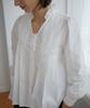 Wioi Mori Frill Pintuck Shirt_White