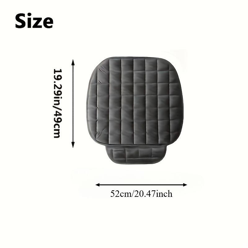 Square Grid Car Seat Cushion, Winter Seat Cushion Cover, Breathable and Anti-slip Seat Cover, Universal Car SUV Seat Cushion