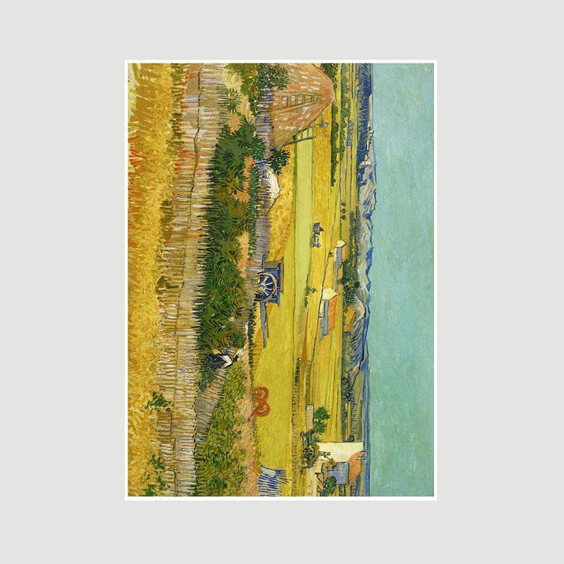 Modern Home Decor Famous Oil Painting Poster Vintage White Paper Poster Wall Art Pictures Living Room Bedroom Bar Cafe Decoration Mural