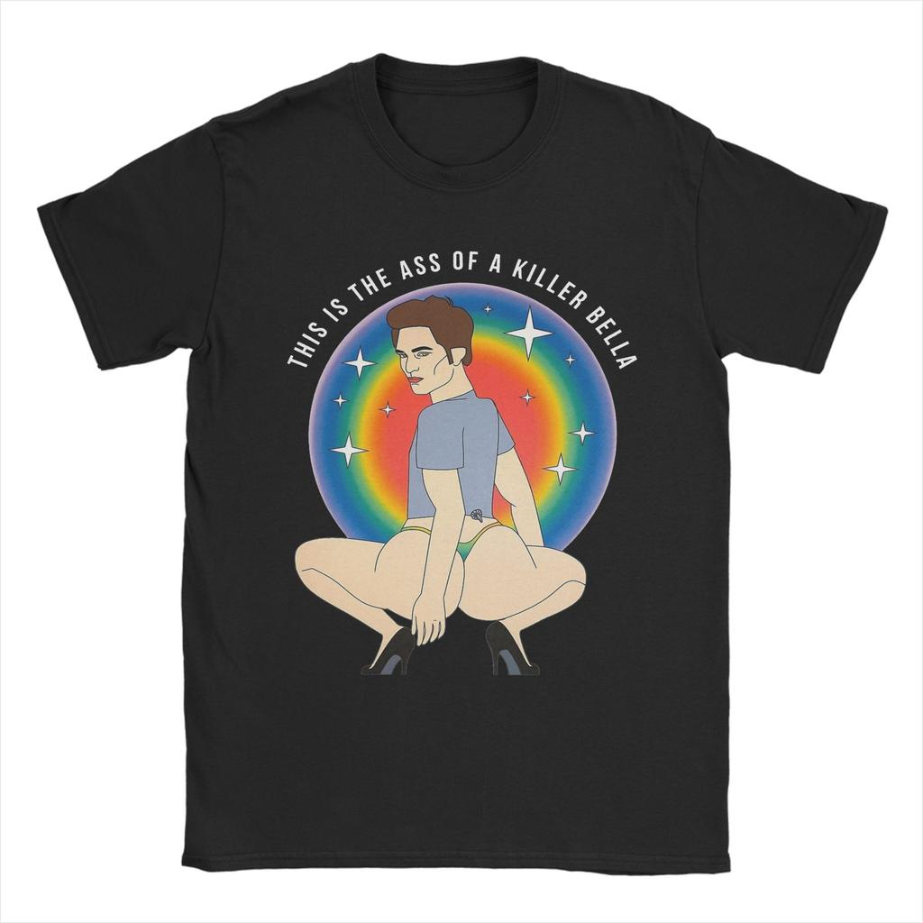 Creative Edward Cullen Vintage 90s Twilight TShirts for Unisex O Neck Pure Cotton T Shirt Short Sleeve Tee Shirt Clothing