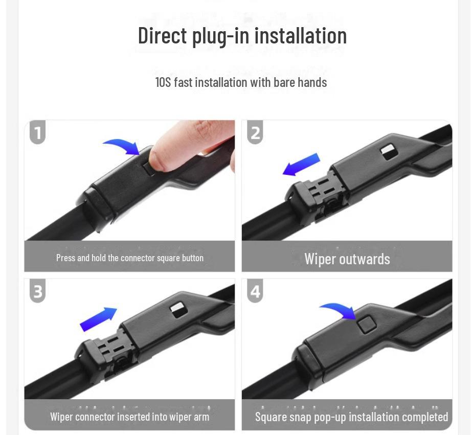 Geely Car Models Windshield Wiper: ICON, Emgrand S, Binrui, Haoyue, Boyue PRO, Cowboy, Jiaji, Xingrui, Binyue, Xingyue L.