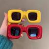 Trendy Cute Square Sunglasses for Women - Fun Street Style Photo Prop & Birthday Decoration