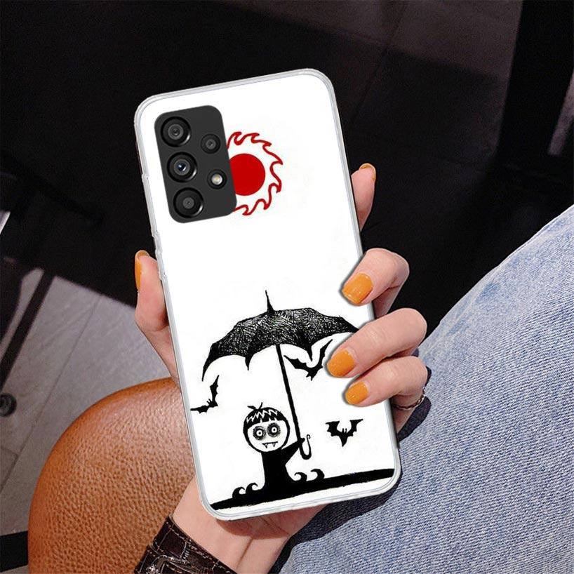 Gothic Vampire Scarlet Art Phnoe Case for Samsung Galaxy A17 A37 A57 A16 A26 A36 A56 A15 A14 A13 A55 A54 A53 A35 A34 A33 A25 A24