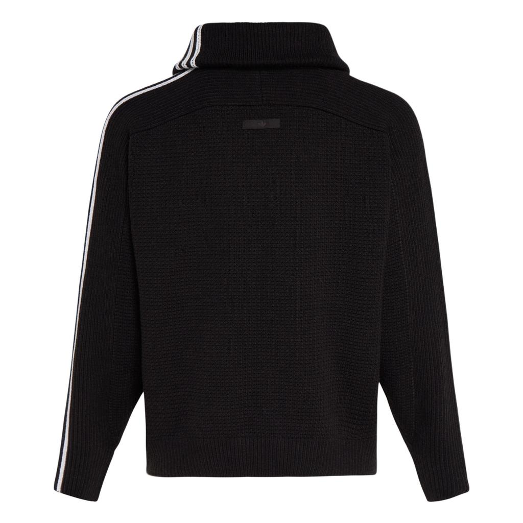 Adidas Originals FW25 Premium 3S Knitwear Half-Zip Sports Sweater Unisex Sweater KS5340