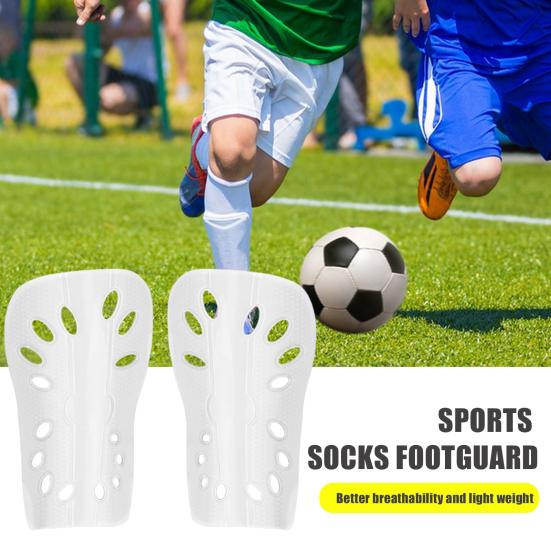 1 Pair Soccer Shin Guard Lightweight Breathable Calf Protective Gear Shin Guard Sleeves Ergonomic Protective Soccer Equipment