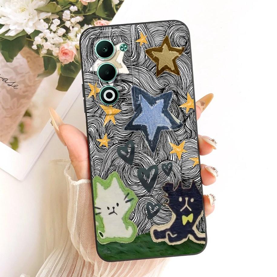For OPPO A5 5G Case Popular Flower Candy TPU Soft Back Cover For OPPO A5 4G CPH2727 A 5 5G CPH2735 Case On OPPOA5 A5x A5m Bumper