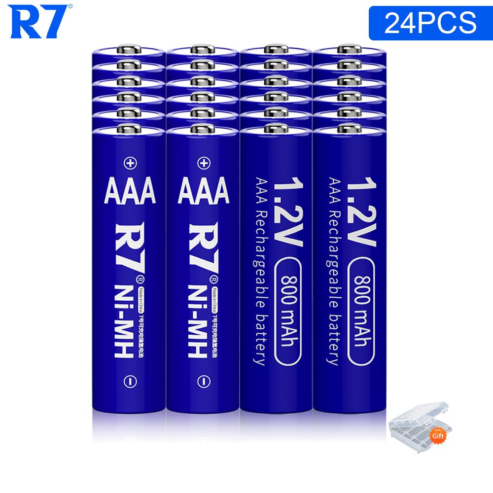 AAA 800mAh NI-MH 1.2V Rechargeable Battery AAA Battery 3A Rechargeable Battery NI-MH Battery for Camera,toys