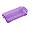 Large Capacity Pencil Case Water Resistant Clear Pen Box High Capacity Pen Case Colored Pencil Organizers for Kid Adult