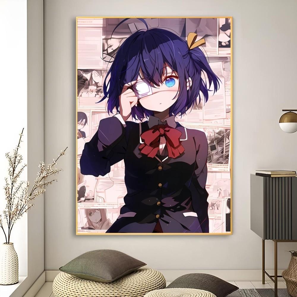 1pc Takanashi Rikka Anime Takes On Me Poster Poster Art Print Bar Living Room Furniture Decor