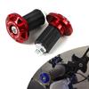 Motorrad Lenkerenden Griffe Moto CNC Metall Lenker Gegengewicht Stopfen Slider Motorrad Griffe Dirt Bike Zubehör