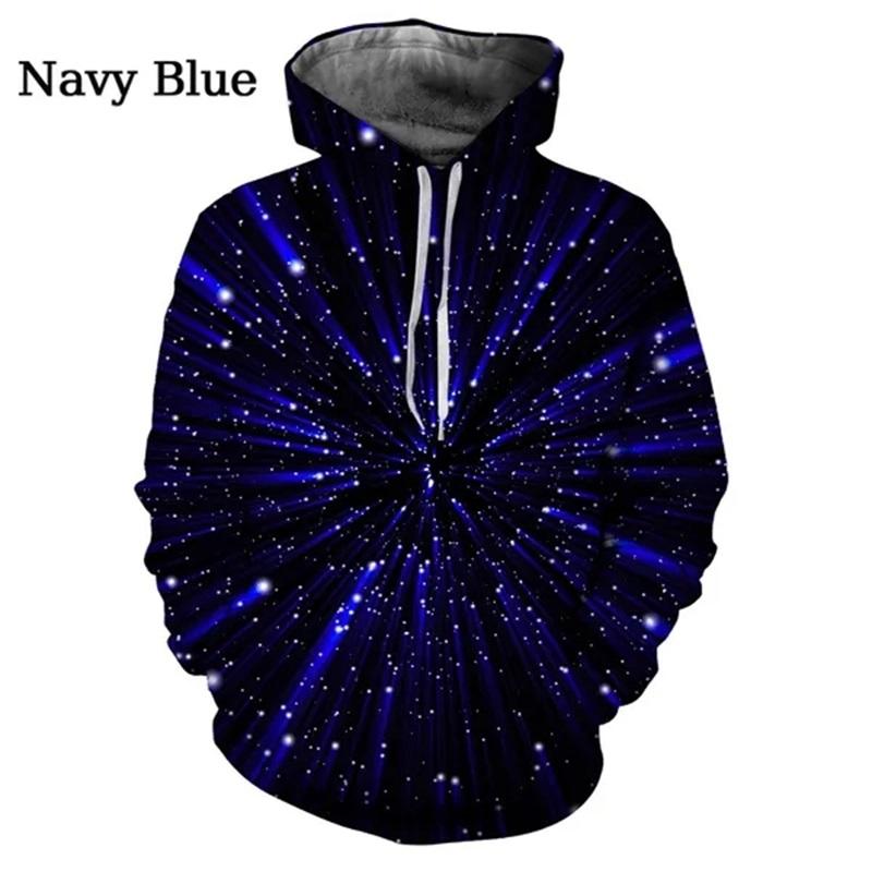 

Новые толстовки с 3D принтом Galaxy Starry Sky для мужчин, повседневный мужской индивидуальный пуловер, толстовка, топы, свободная толстовка большого размера