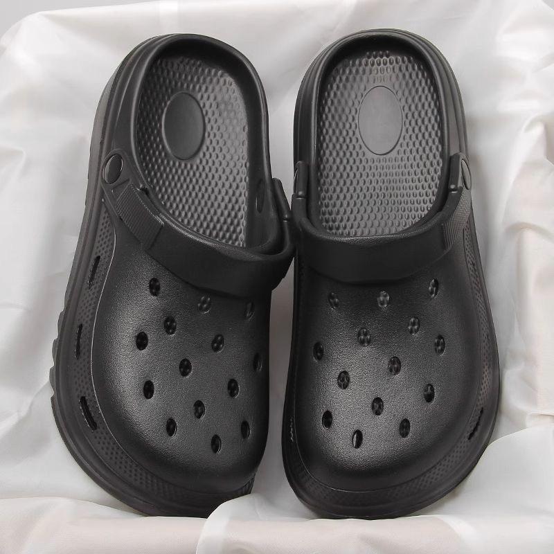 Zoccoli Piattaforma Estivi Unisex Leggeri Traspiranti Slip-On Casual Scarpe da Giardino con Cinturino Regolabile sul Tallone Suola Resistente in EVA