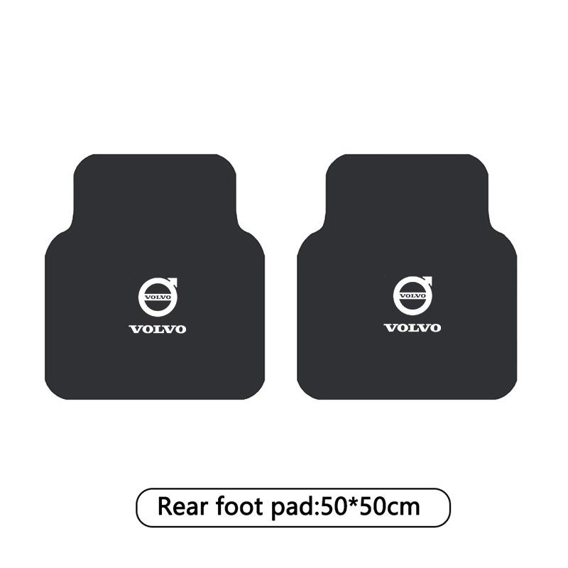 2/4 Pezzi Tappetini Auto Anteriori Posteriori Tappeto Antiscivolo Protezione per Volvo Xc60 Xc90 V40 V60 S60 V50 V90 S80 C40 XC40 V70 XC70 C30