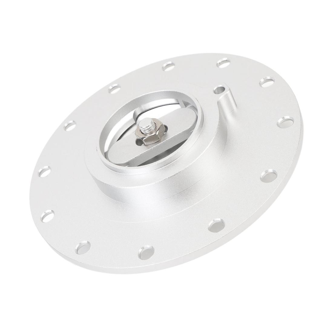 160mm Billet Aluminum   Fuel Cell Gas   With 12 Hole Cell Bung and Gasket for 12 Screw 5.343 In Screw Holes Fuel Cell