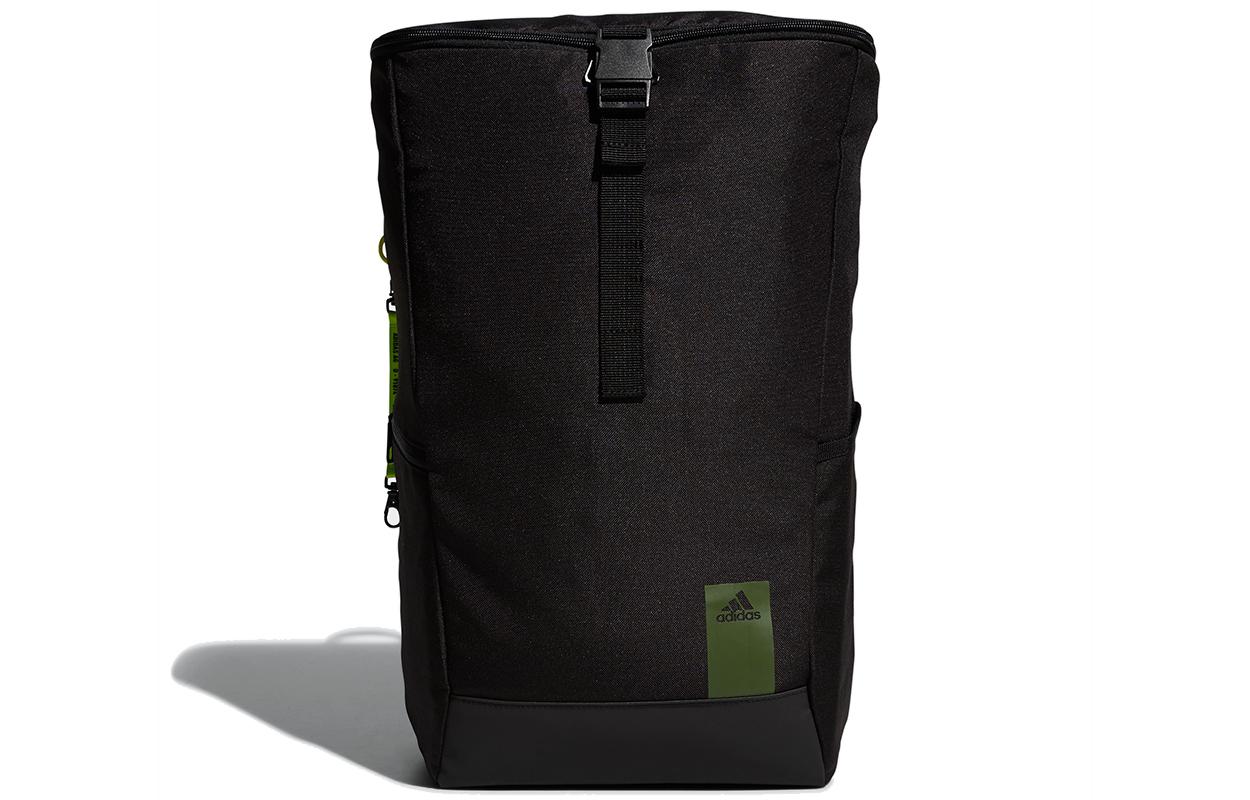 Adidas Recycled Polyester Material Backpack Regular Unisex Black GN9845