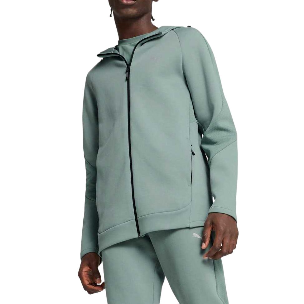 Puma Jackets Men's Green 30 Hooded Moderate Other 687586-30