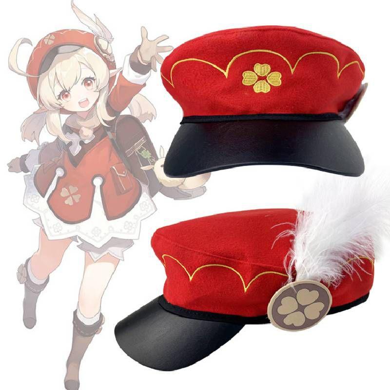 Cute Genshin Impact Klee Embroidered Hat For Halloween Cosplay