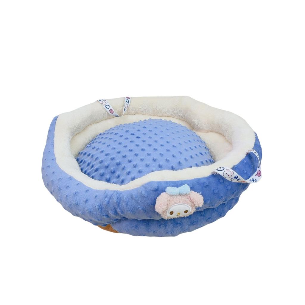 Kleiner Puppen-Zwinger Herbst Winter Dick Warm Haustier Sofa Als Bären-Hundebett Kleiner Hund Haustier Katze Zwinger Kissen