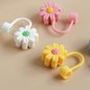 Cup Accessories Silicone Straw Plug Reusable Dust-proof Drinking Dust Cap Drinkware Splash Proof Straw Tips Cover Water Glass