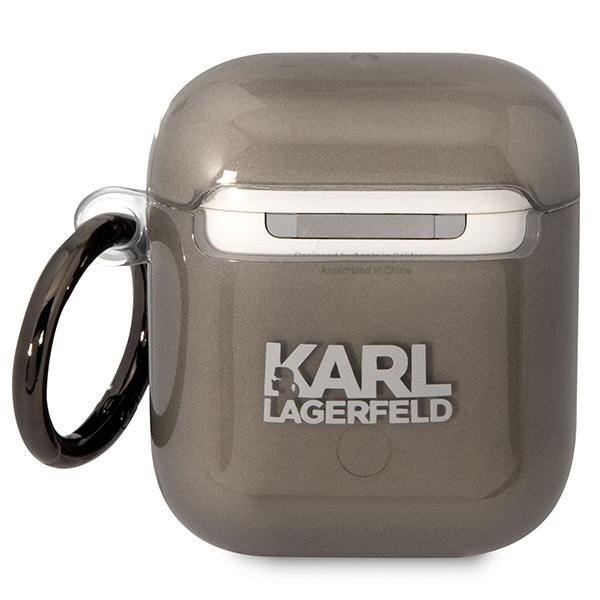 Karl Lagerfeld KLA2HNIKTCK AirPods 1/2cover black/black Karl`s Head