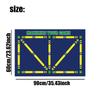 Football Training Mat Foldable Training Pace Ball Handler Equipment Football Corner Field Training Mat Indoor Ourdoor Equipment