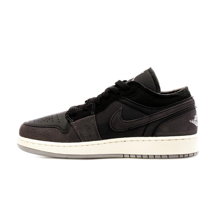 (GS) Air Jordan 1 Low SE Craft  Inside Out - Black  Kids  DV0478-001 EU 36