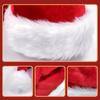 Super Long Christmas Hats Soft Santa Hat Velvet Christmas Hat  Men's and women's