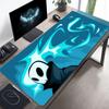 XXL Gaming Mouse Pad Skull Hooded Deskmat Non‑Slip Rubber Cyan Magic Flame Mountain Pc Game Keyboard Mats Gamer Mausepad