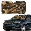 Giraffe Sunshade Windscreen Car Front Windshield Window Sun Visor Accessories Covers