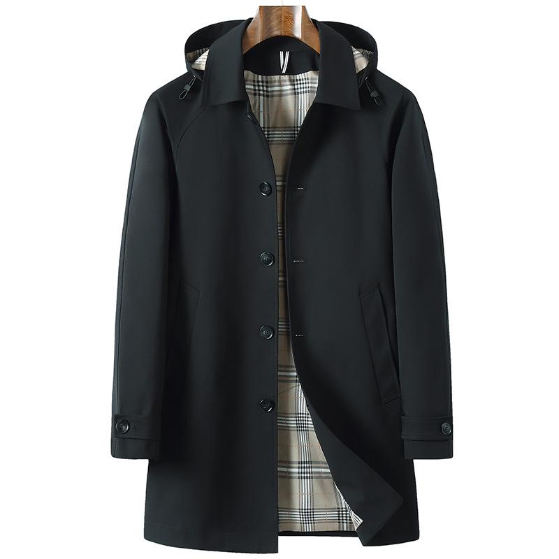 

Весна и осень новая съемная шапка молодежная легкая роскошная деловая одежда один комплект повседневная куртка с двумя лацканами 190 чёрный