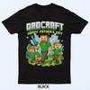 Dad Dadcraft Funny Gamer for Happy Father's Day Gaming Pixel T-Shirt