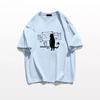 Women's Chic Hong Kong Style Cotton Short-Sleeve T-Shirt - Unique and Loose Fit Summer Top