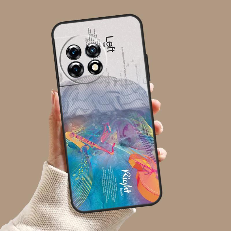Brain Art Case For OnePlus Nord CE 3 Lite CE4 2 2T N10 N20 N30 OnePlus 12 11 9 10 Pro 8T 10T 12R Cover