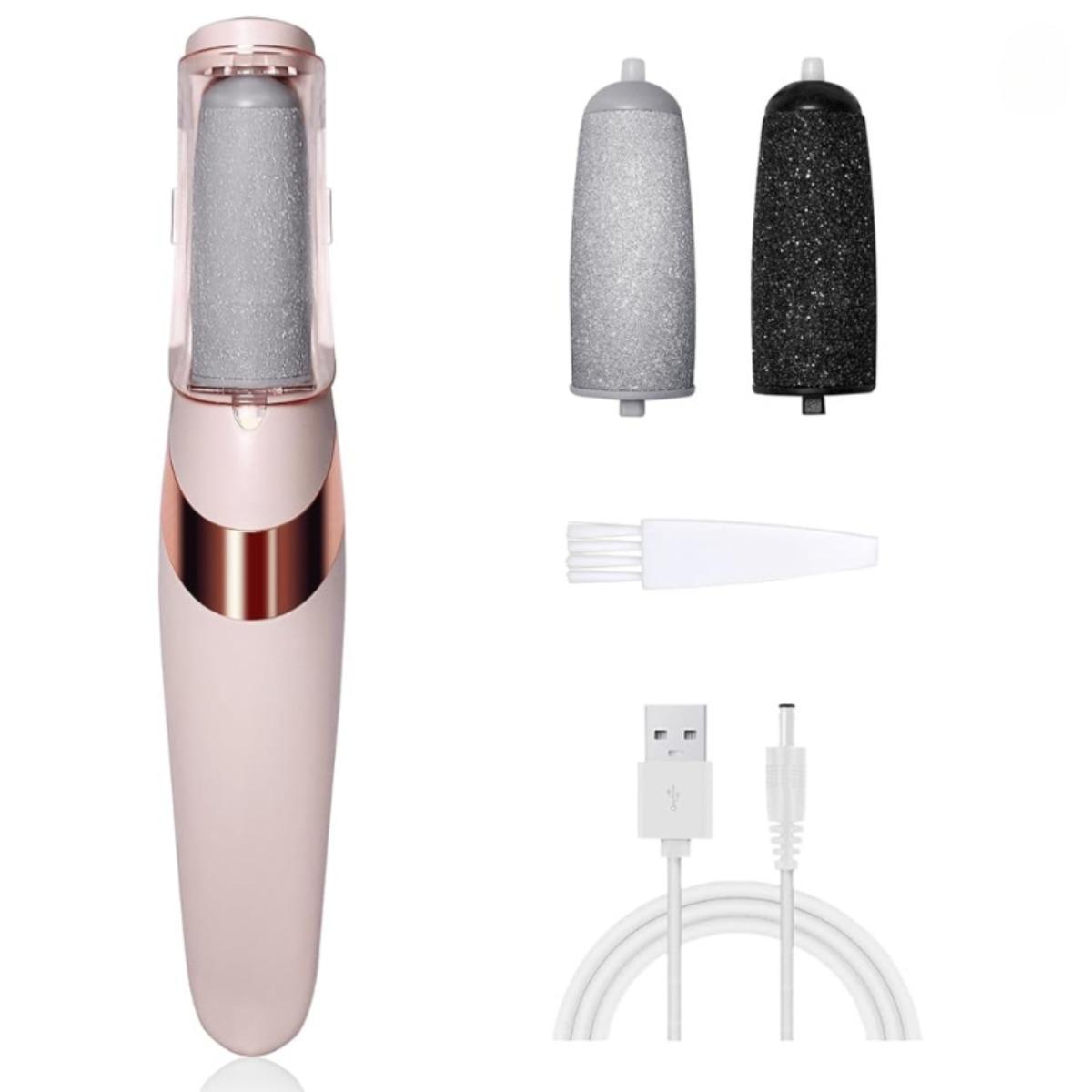 Электрическая пилка для ног, Электрические удалители мозолей для ног, Перезаряжаемый электрический удалитель мозолей для ног, Наборы для педикюра, Удаляет сухую кожу для более гладких ног,