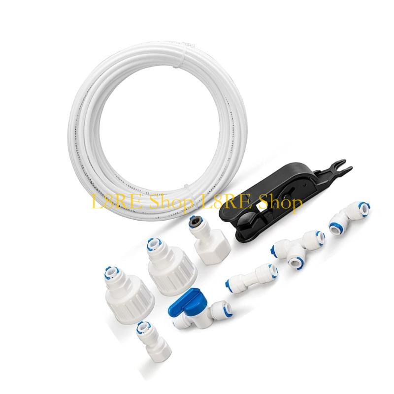 L8RE Filter System Connection Plastic Home Appliance Water Hose for Refrigerators