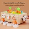 Farm Orchard Shape Building Blocks and Worm-Catching Toy Set for Kids