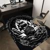 1PC ship ocean Non-Slip Floor Carpet Compatible for Office&Living Room&Dining room - Flat-Weave Machine- Soft & Pattern-E258